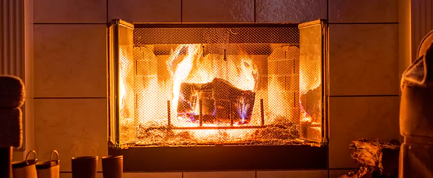 Mendota Hearth Landscape Fireplace Installation in Shively, Kentucky
