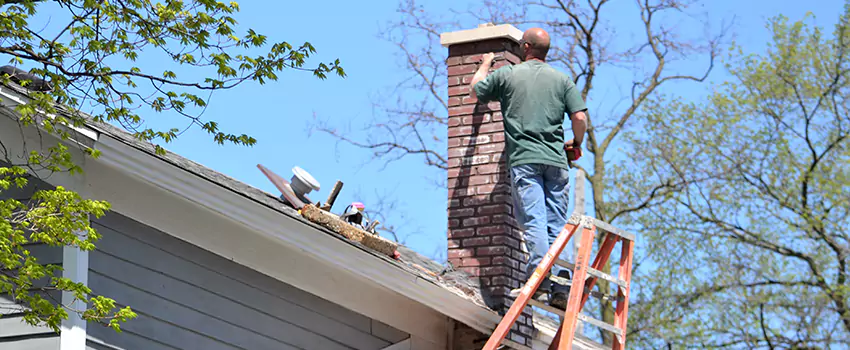 Vinyl and PVC Chimney Flashing Installation in Shively, KY