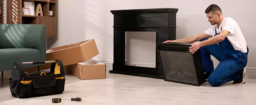 Old Rusted Metal Fireplace Repair And Replacement in Shively, KY
